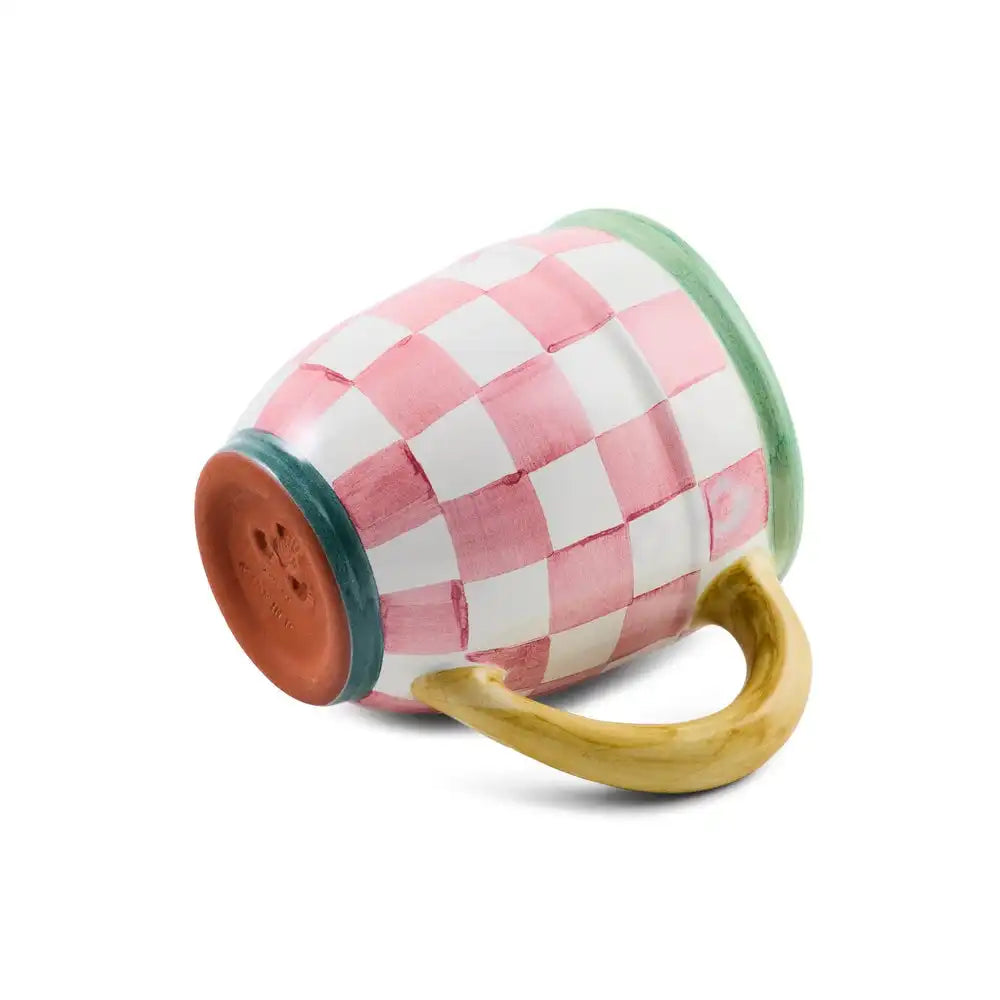 Check Mate Mug Pink