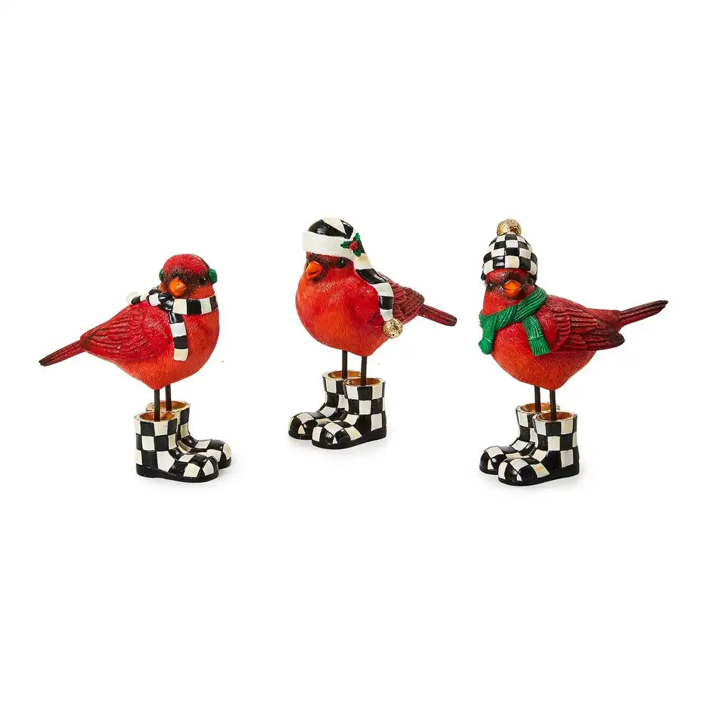 Cozy Christmas Cardinals, Set of 3