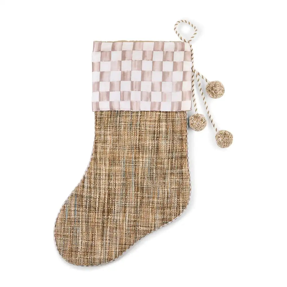 Natural Noel Stocking