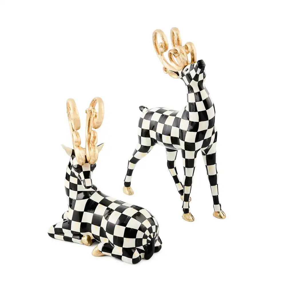 Courtly Noel Resting Deer