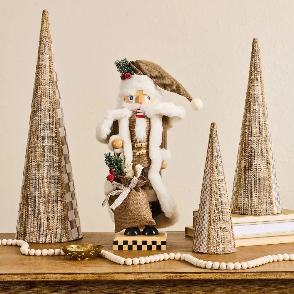 Natural Noel Cone Trees, Set of 3