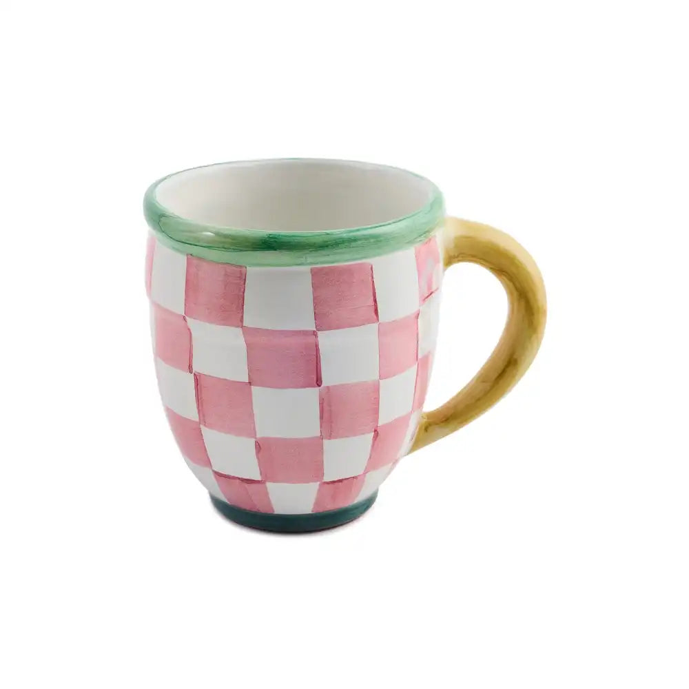 Check Mate Mug Pink