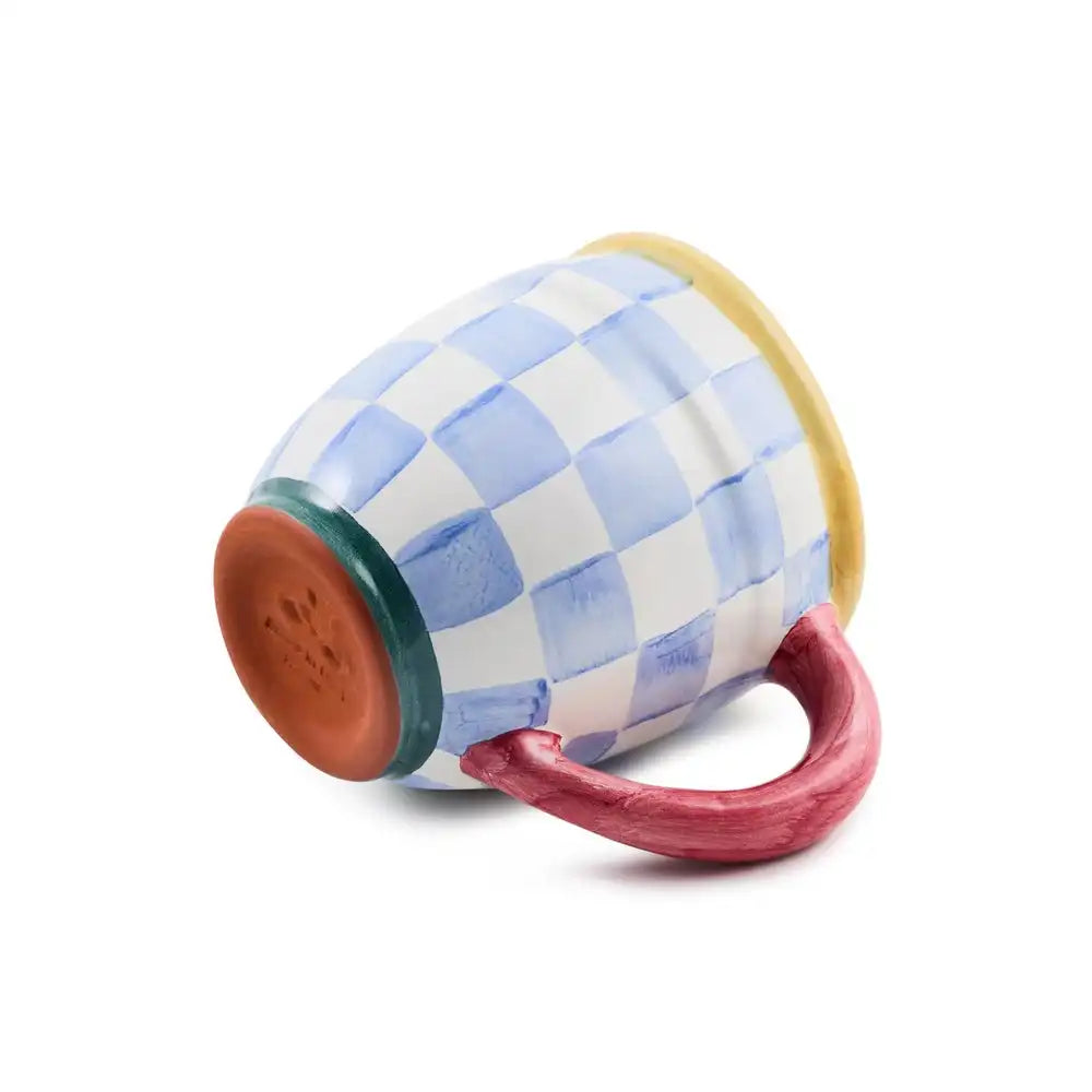 Check Mate Mug Blue