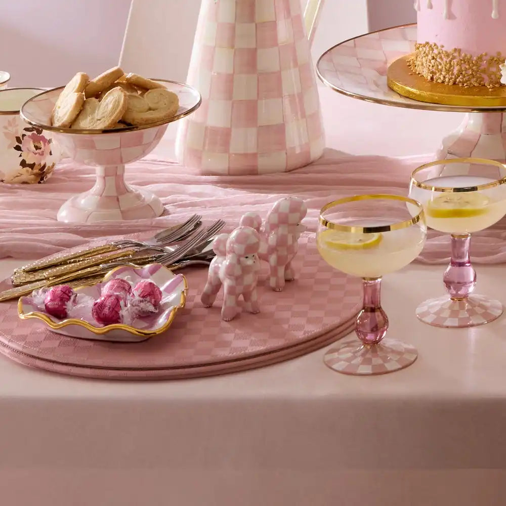 Rosy Poodle Salt & Pepper Set