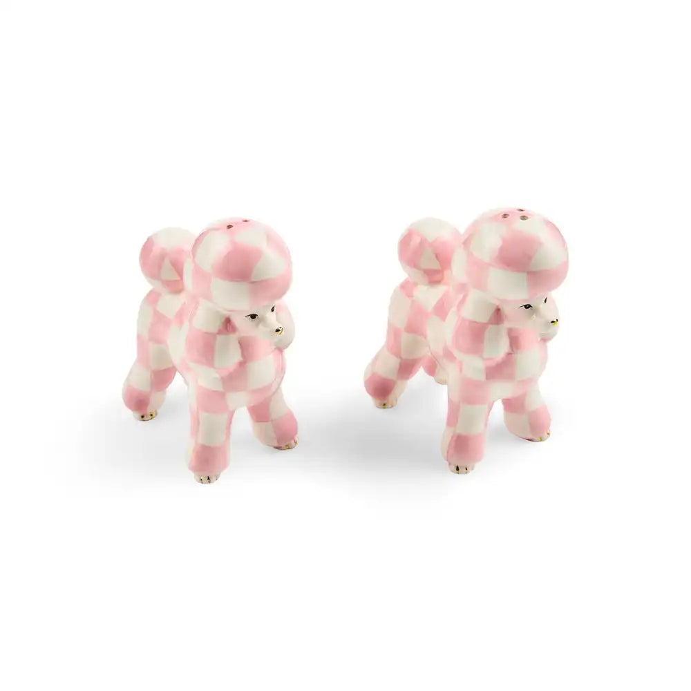 Rosy Poodle Salt & Pepper Set