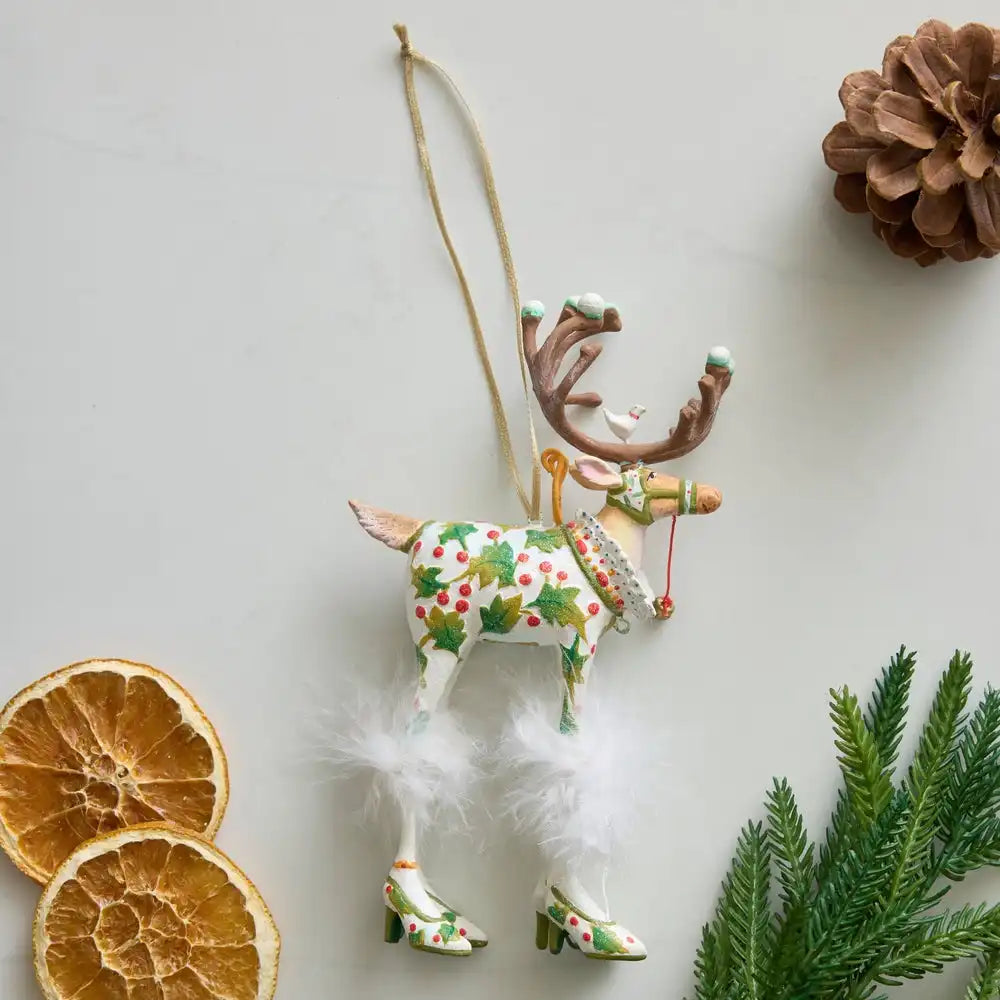 Patience Brewster Dash Away Vixen Reindeer Ornament