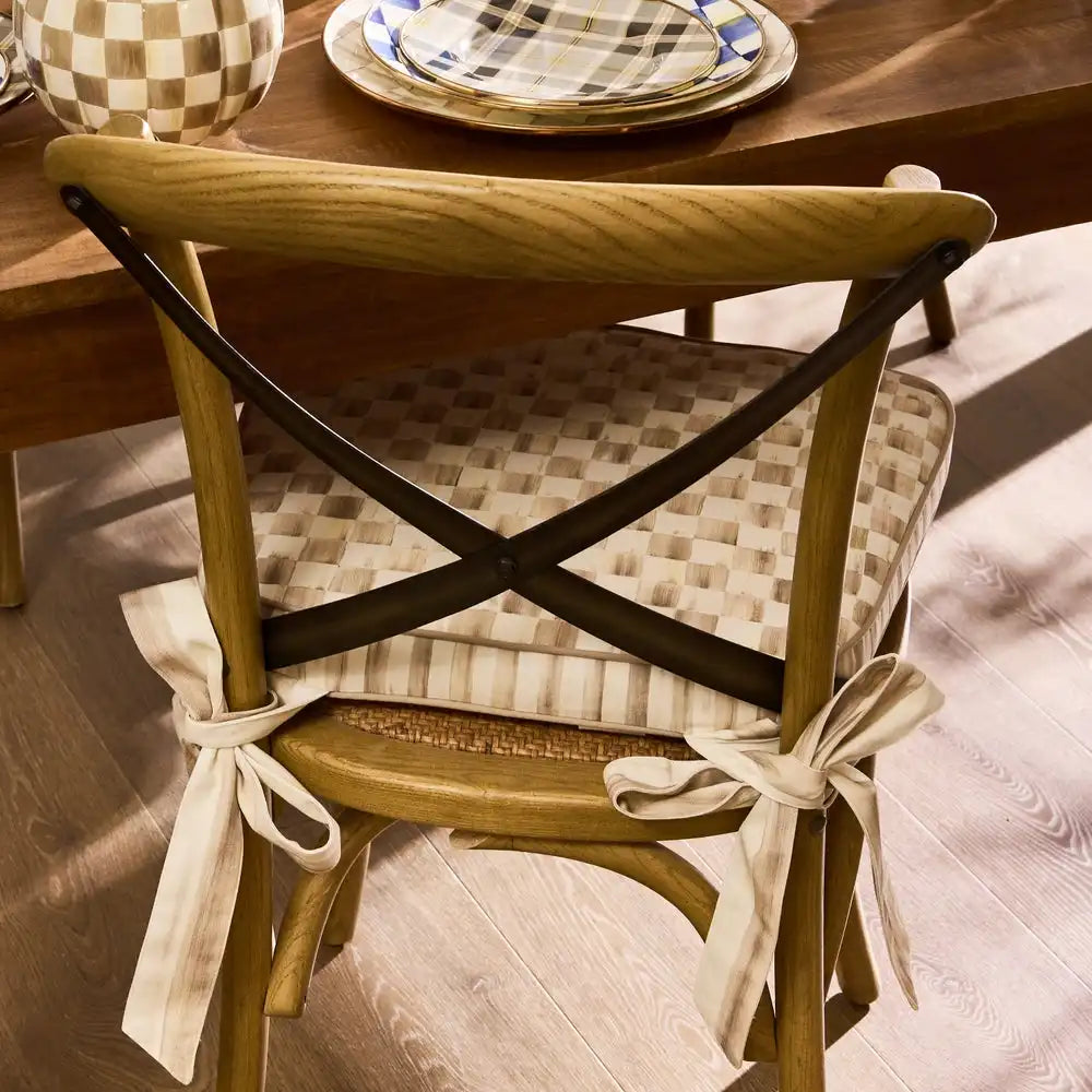 Courtly Check Chair Cushion
