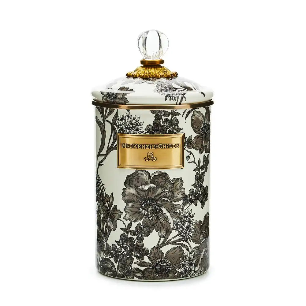 Sterling English Garden Large Canister