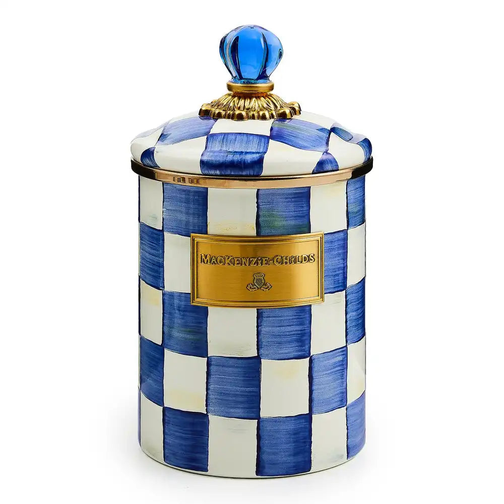 Royal Check Medium Canister