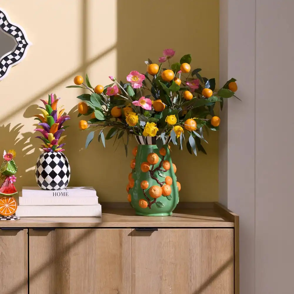 Tutti Frutti Orange Vase