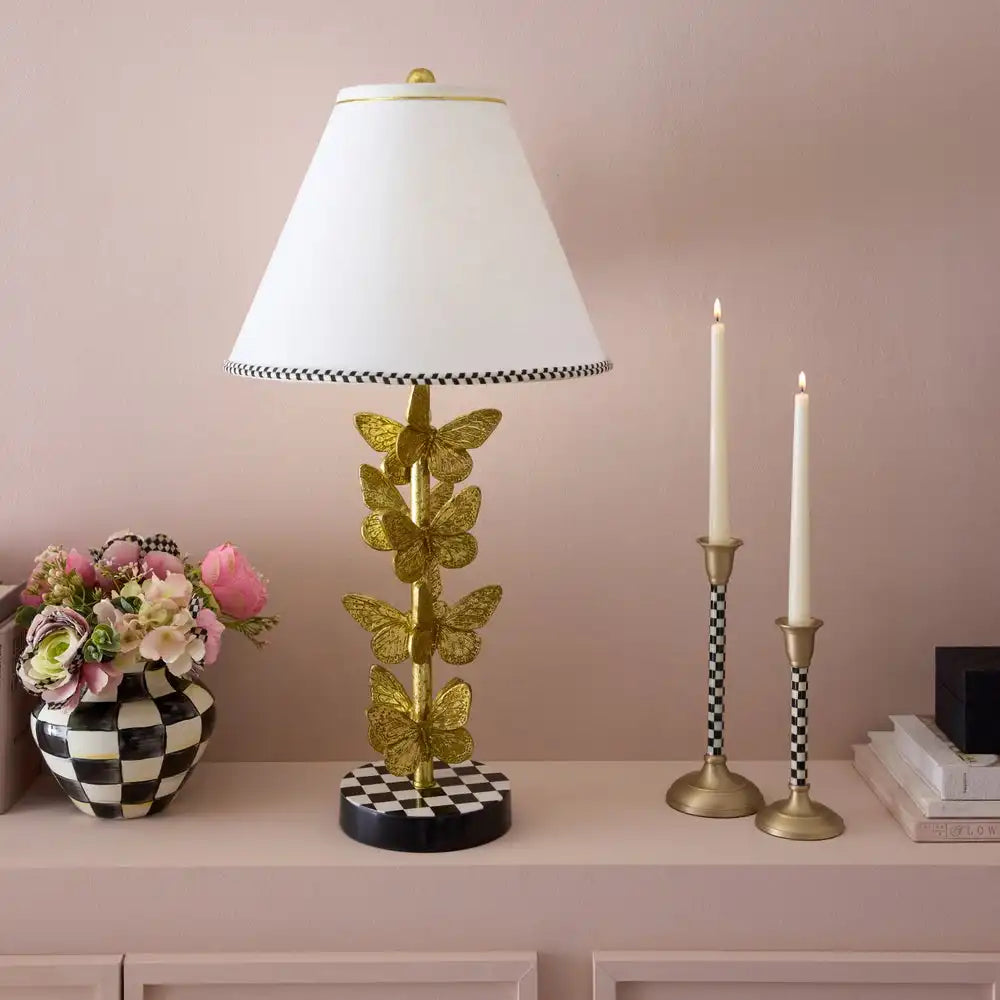 Courtly Check Small Candlestick