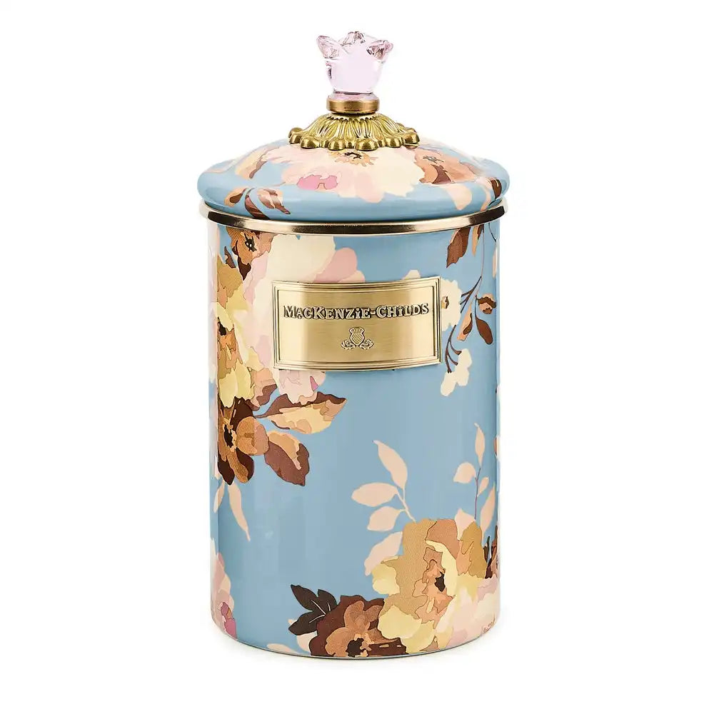 Wild Rose Slate Canisters, Set of 3